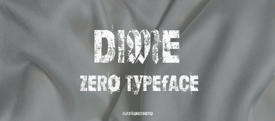 Dime Zero Font