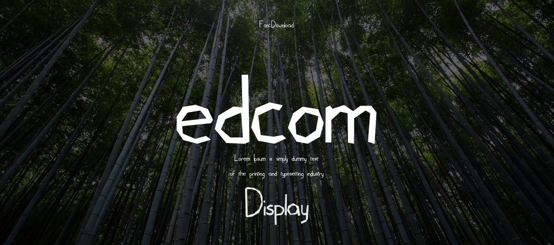 edcom Font