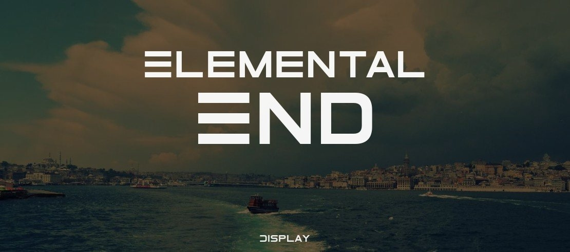 Elemental End Font Family