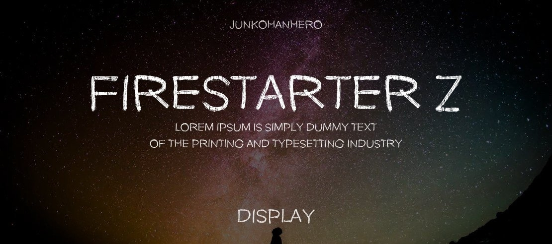 Firestarter Z Font