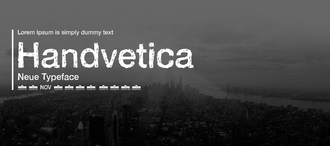 Handvetica Neue Font