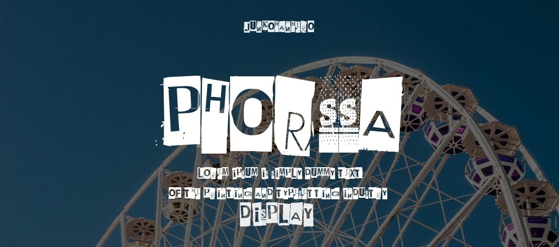 Phorssa Font