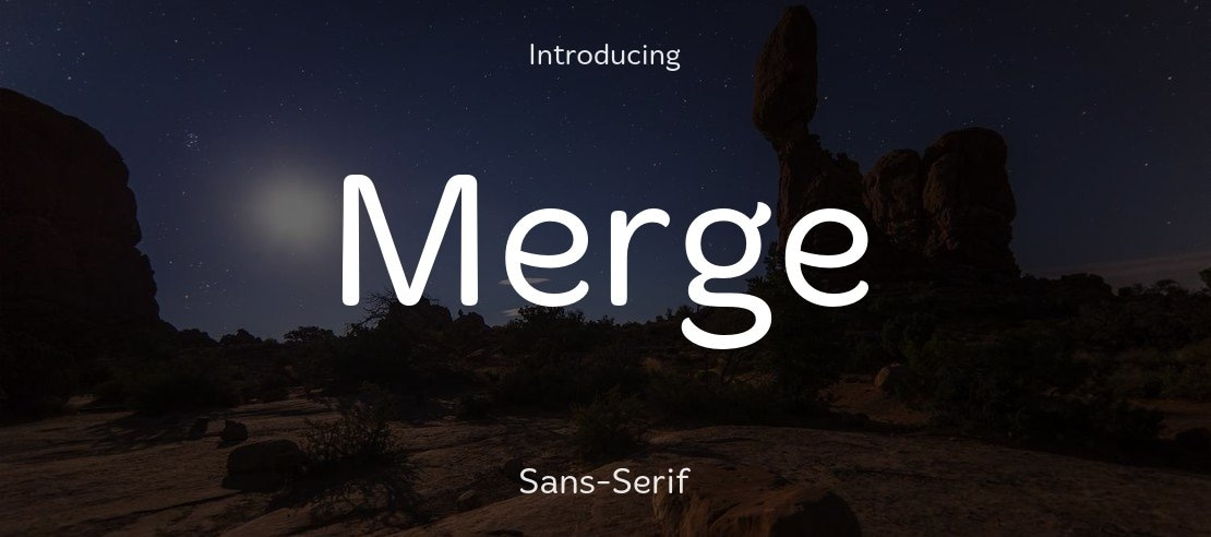 Merge Font