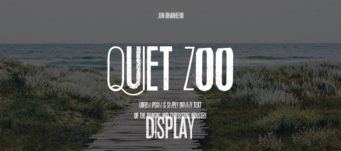 Quiet Zoo Font