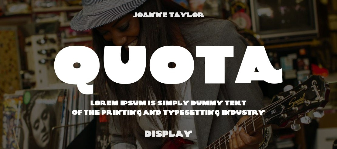 Quota Font