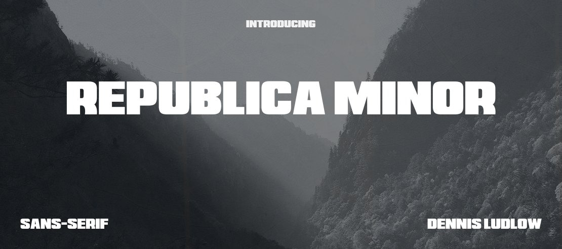 Republica Minor Font Family