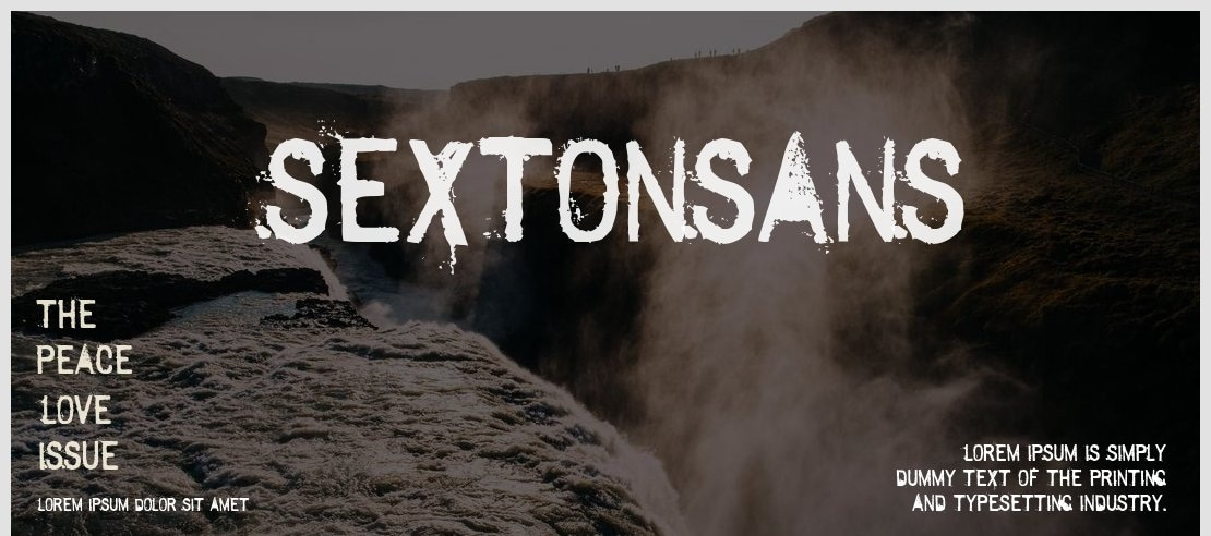 SextonSans Font