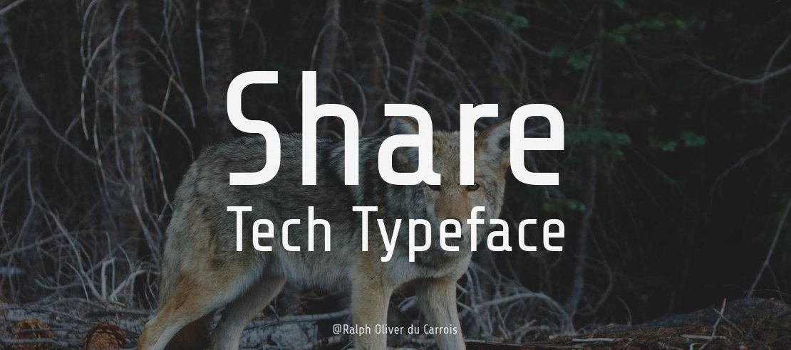 Share Tech Font