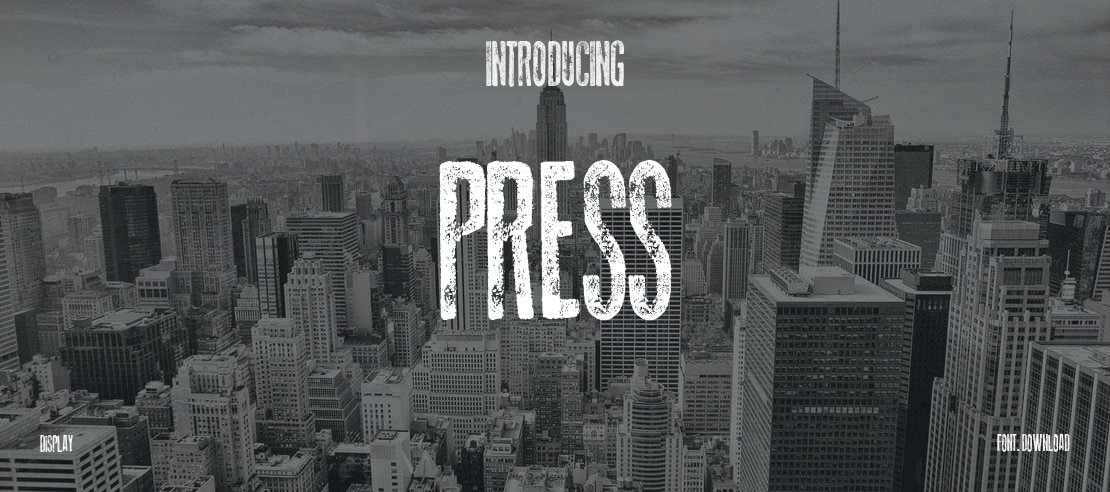 Press Font