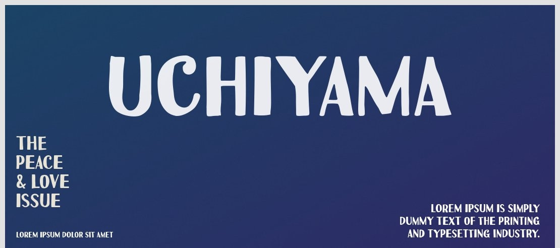 Uchiyama Font