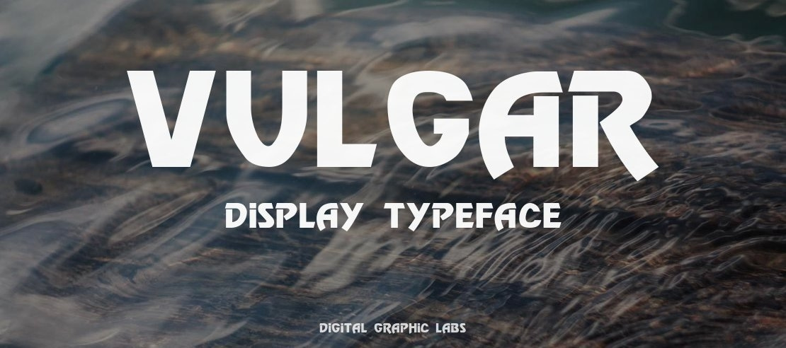 Vulgar Display Font