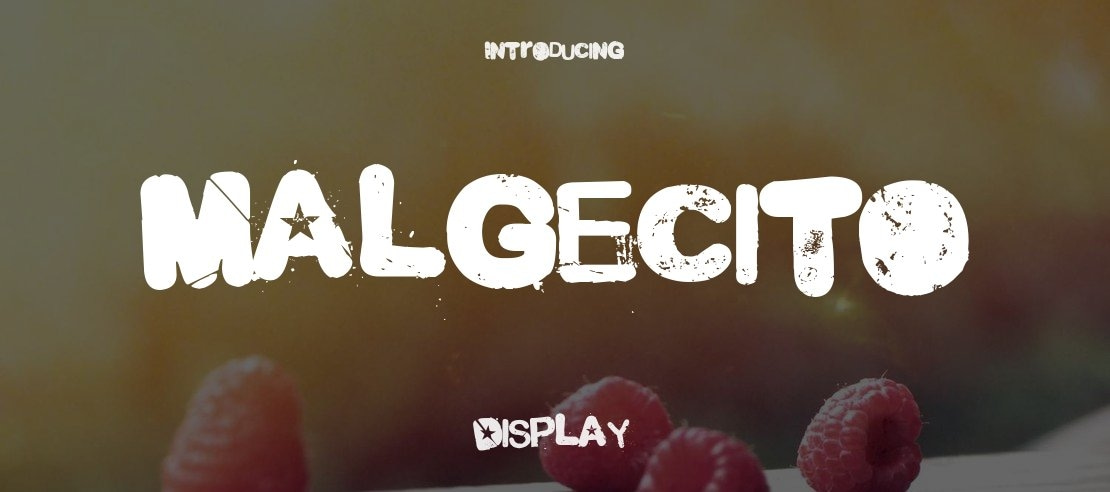 Malgecito Font Family