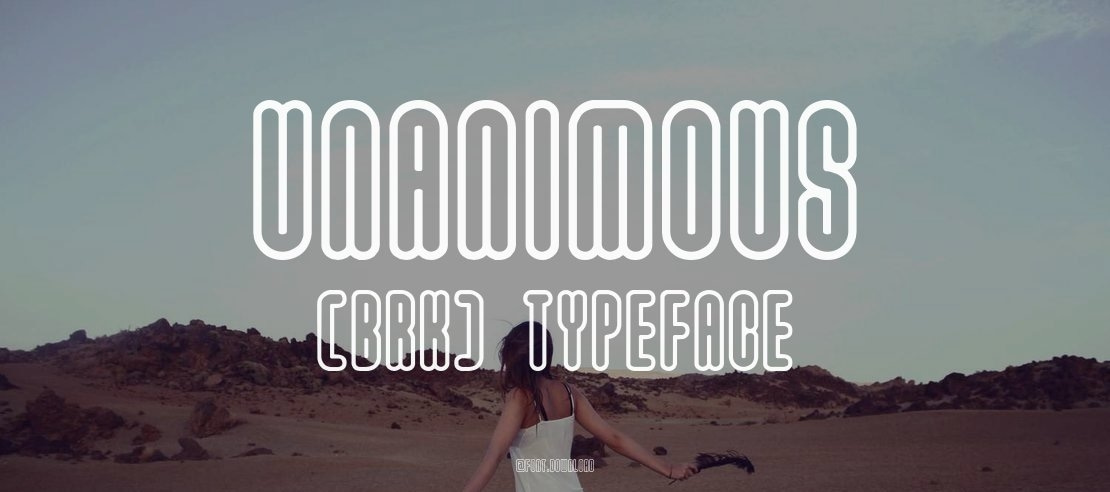 Unanimous (BRK) Font Family