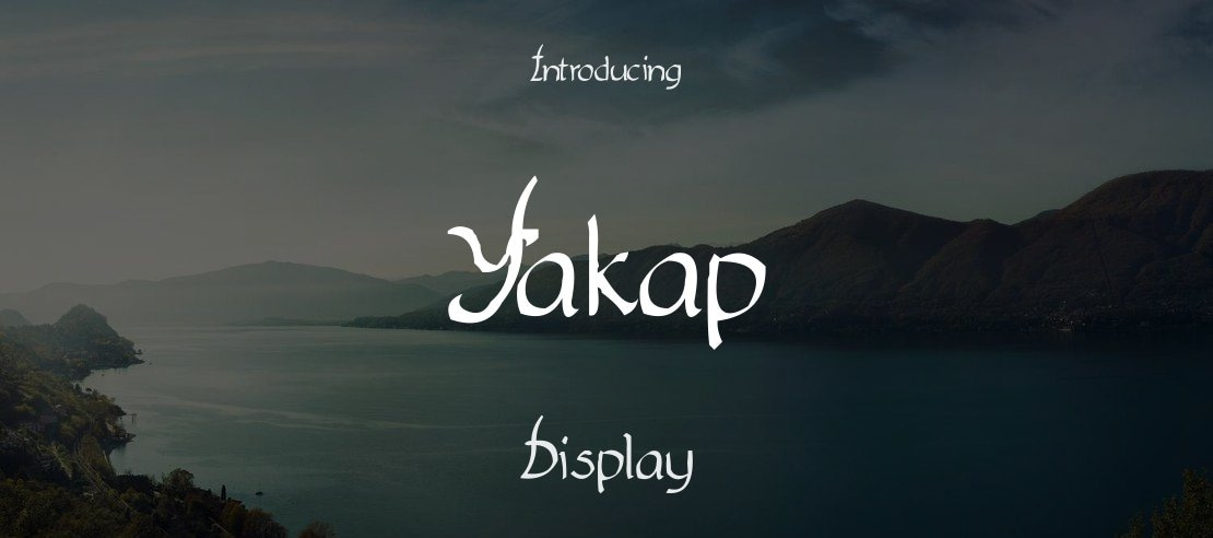 Yakap Font