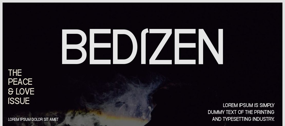 Bedizen Font