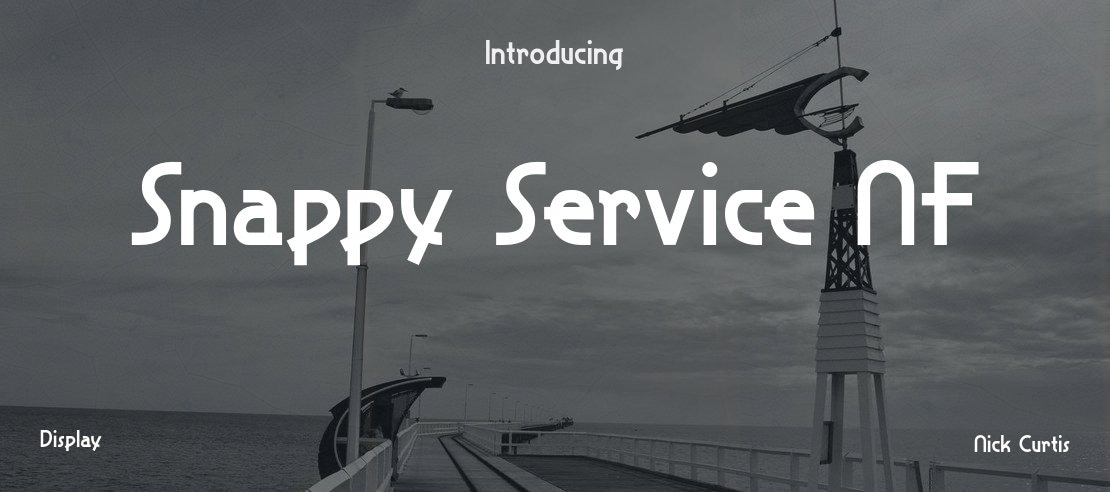 Snappy Service NF Font