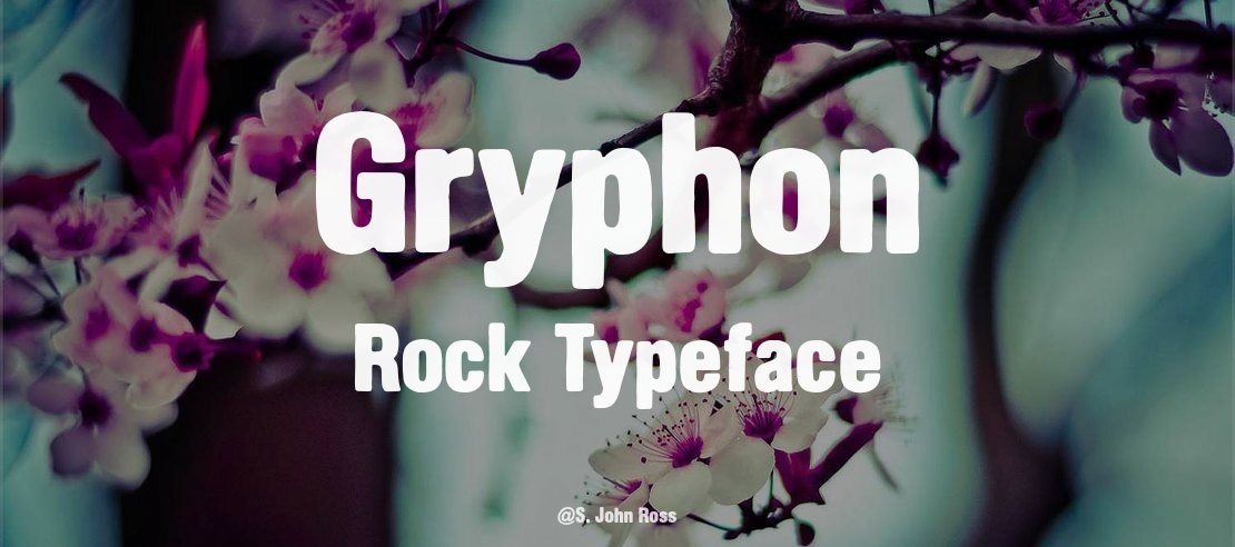 Gryphon Rock Font