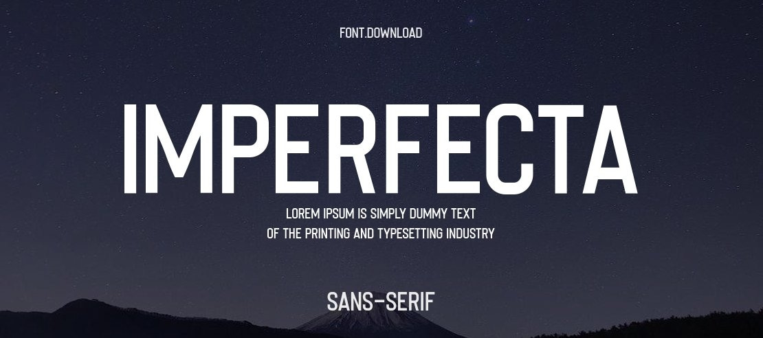 Imperfecta Font