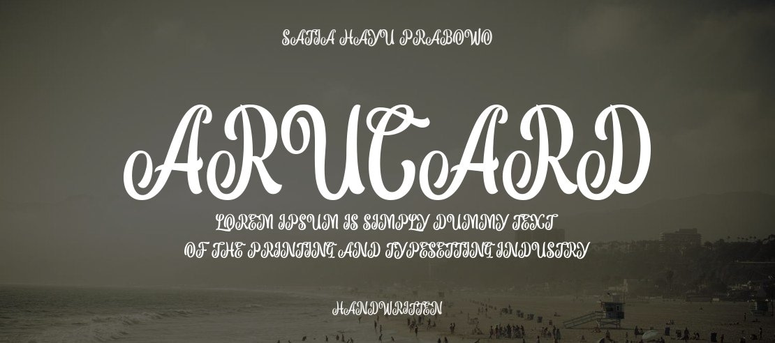 Arucard Font