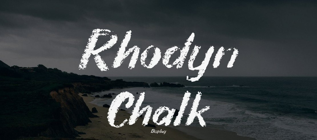 Rhodyn Chalk Font