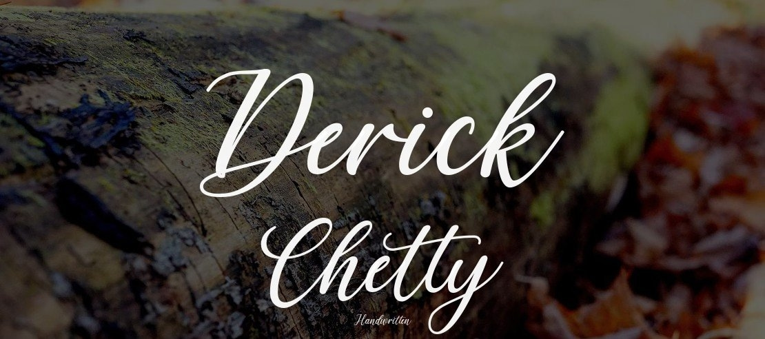 Derick Chetty Font