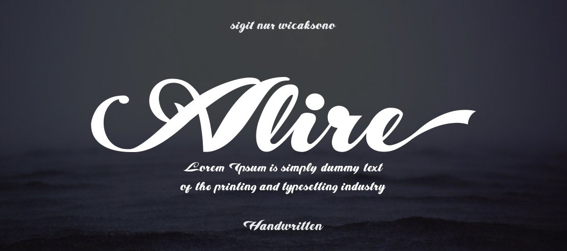 Alire Font