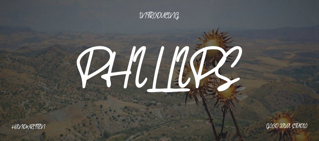 Phillips Font