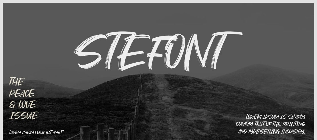 Stefont Font