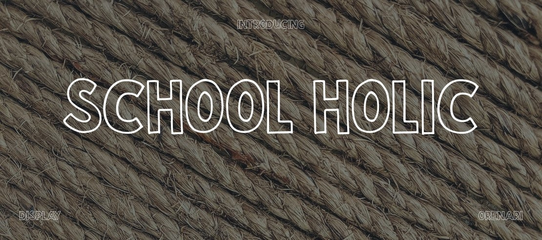 School Holic Font Family