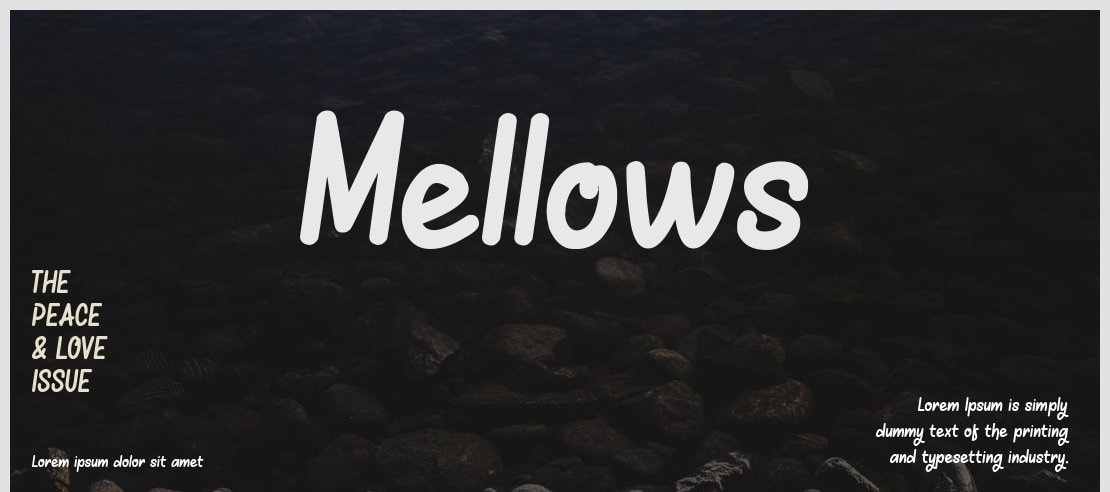 Mellows Font