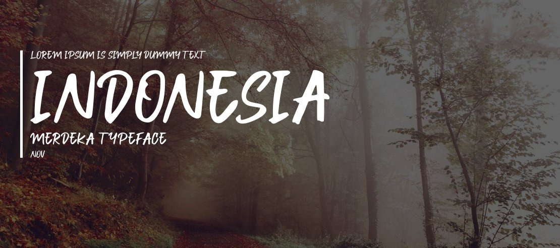 Indonesia Merdeka Font