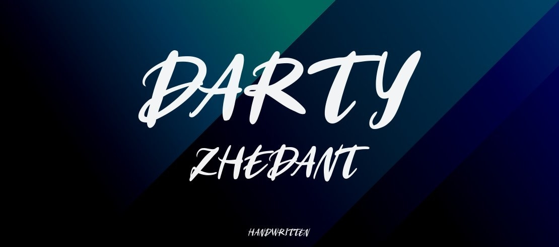 Darty Zhedant Font