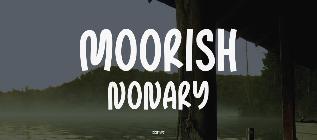 Moorish Nonary Font