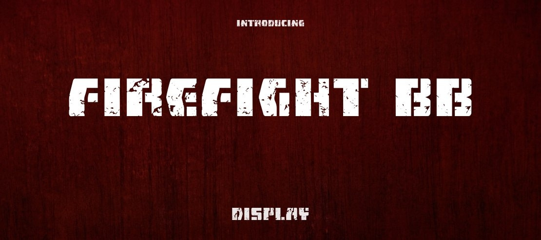 FireFight BB Font
