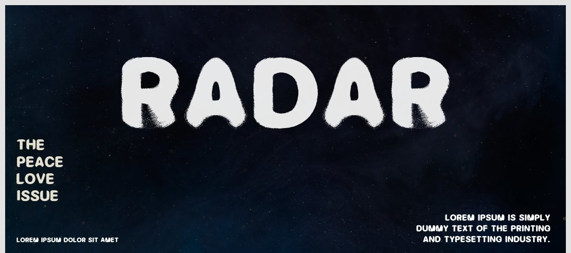 RADAR Font