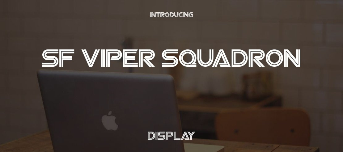 SF Viper Squadron Font Family