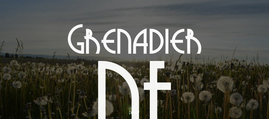 Grenadier NF Font
