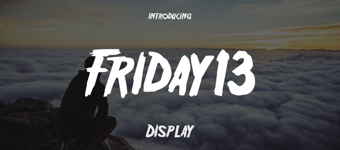 Friday13 Font