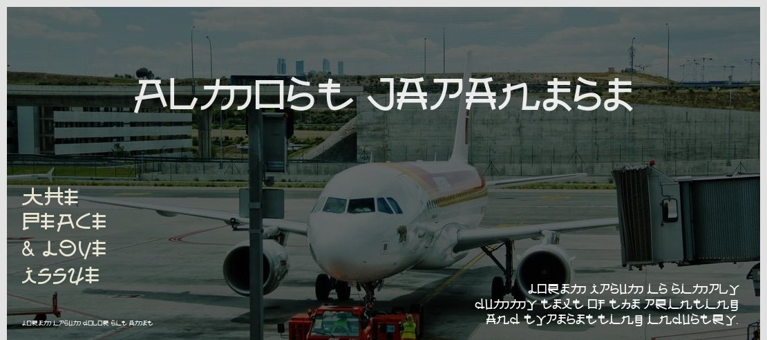 Almost Japanese Font