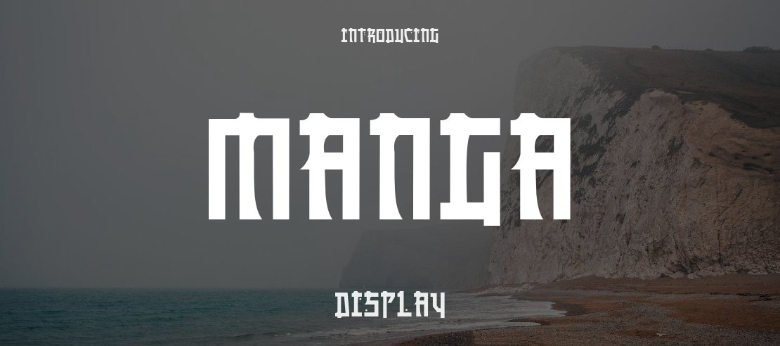 Manga Font Family