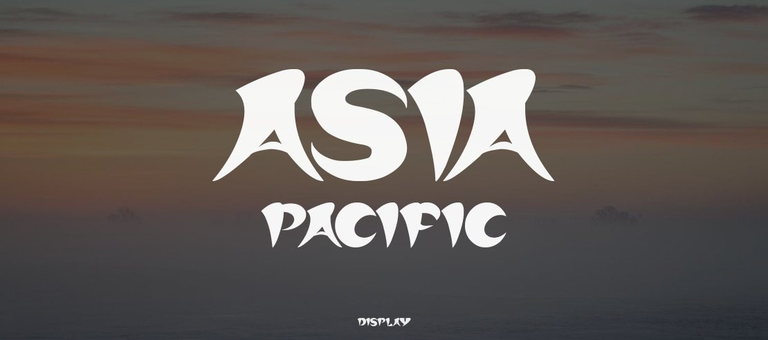 ASIA PACIFIC Font