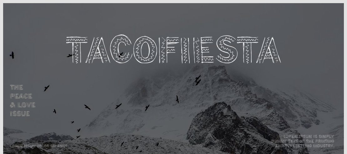 TacoFiesta Font