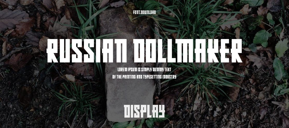 Russian Dollmaker Font Family