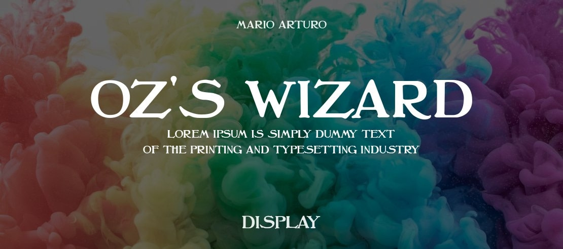 Oz's Wizard Font Family