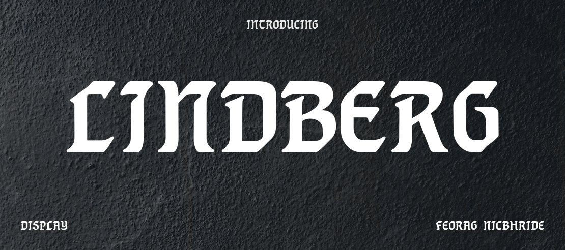 Lindberg Font