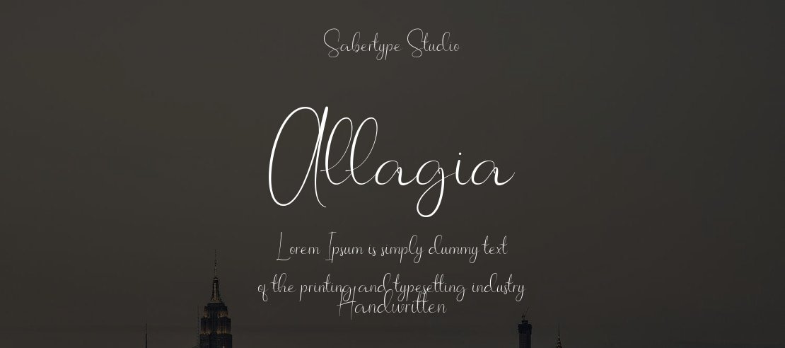 Allagia Font