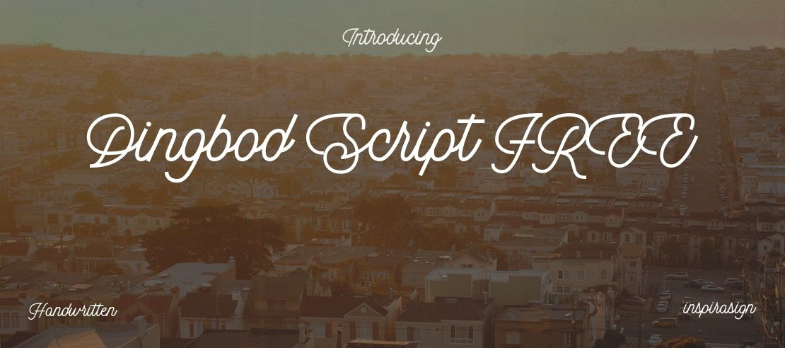 Dingbod Script FREE Font