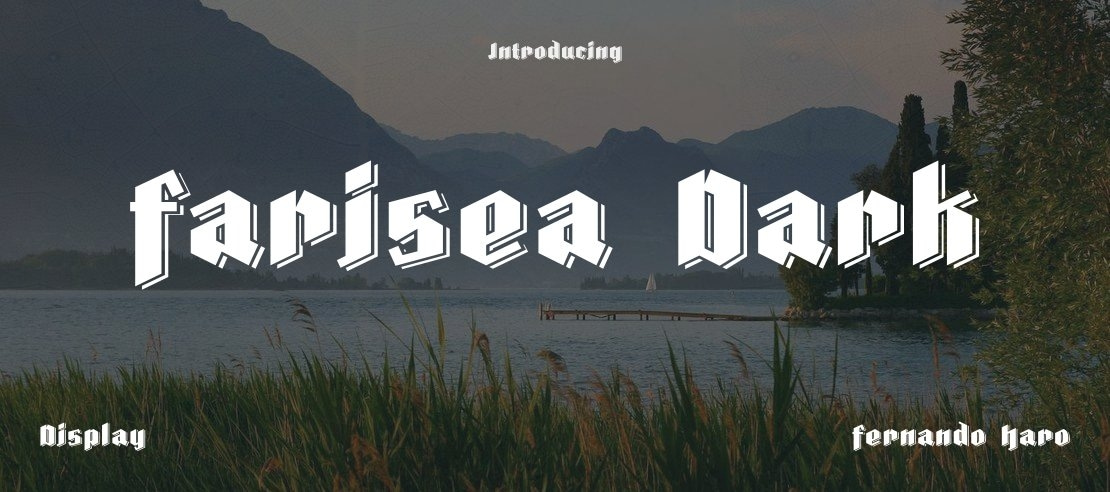 Farisea Dark Font Family