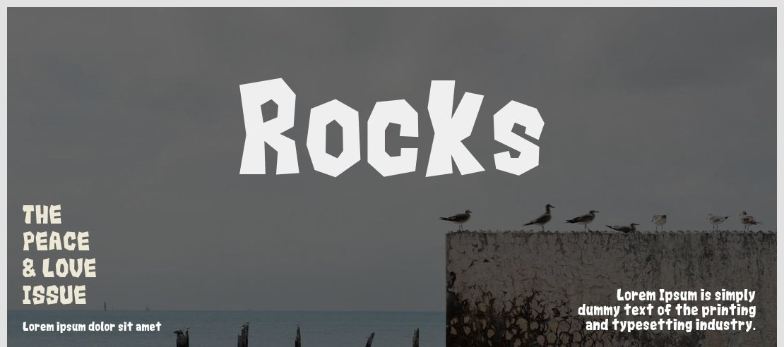 Rocks Font