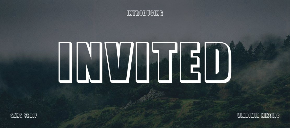 Invited Font